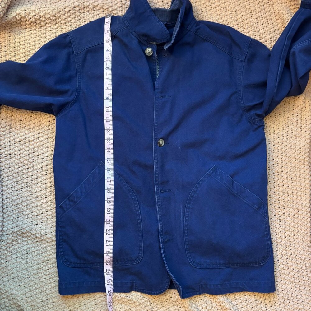 Vintage Lands End Barn Chore Coat 💙 Size M, Dark Blue - Picture 8 of 9